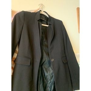 Zara Longline Blazer Coat XS